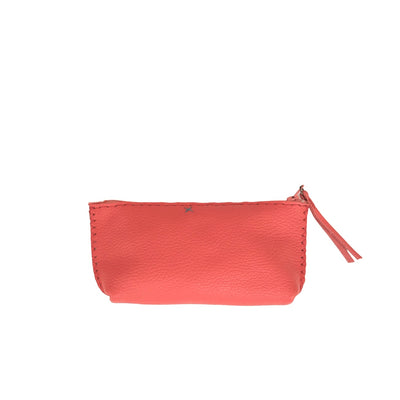 Zippered Pouch, Coral
